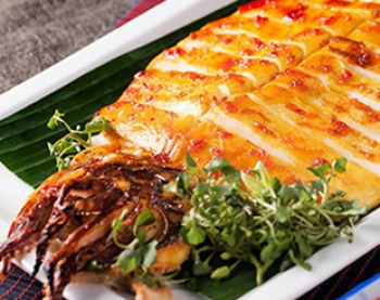Mực trứng chiên nước mắm 