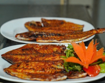 Cá Chim Nướng Ớt